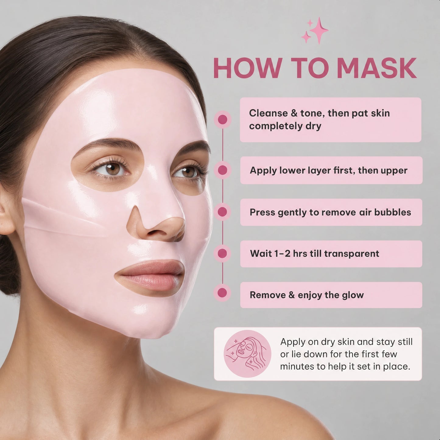 Korean PDRN Collagen Mask
